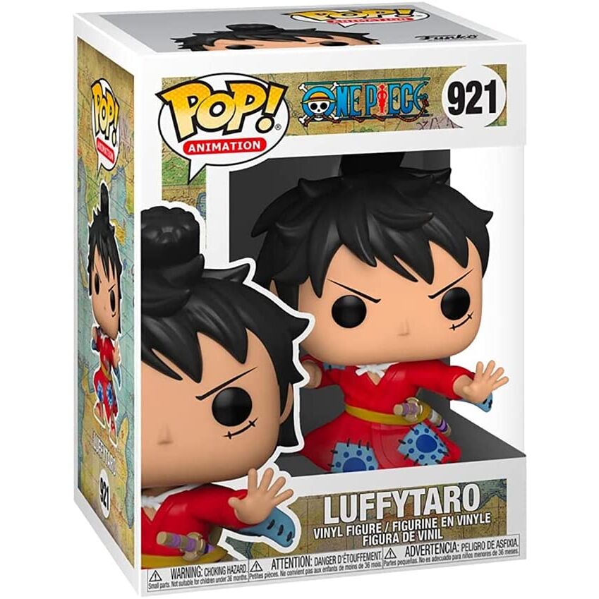 Figurine One Piece Luffy en Kimono environ 10 CM